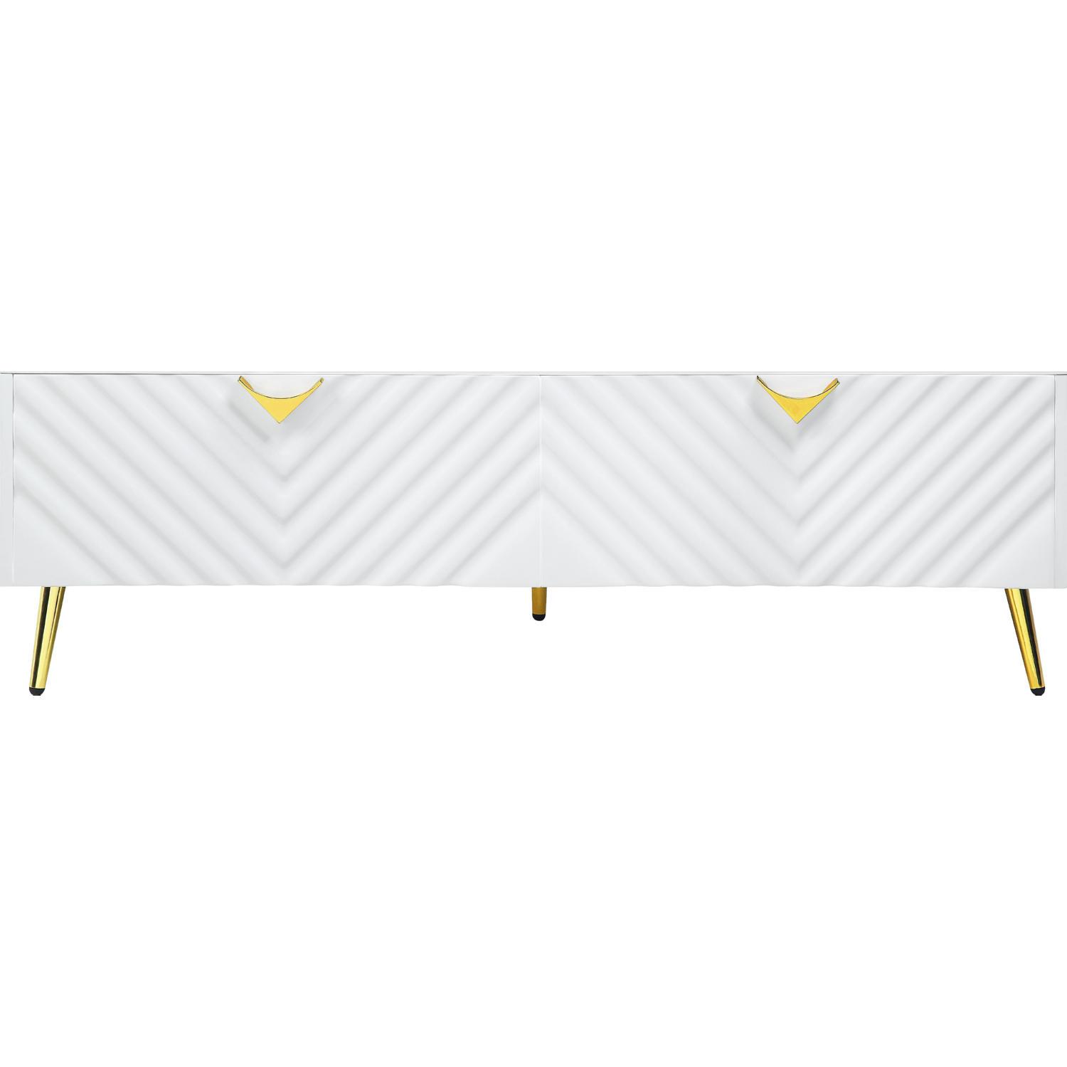 

    
Acme Furniture Gaines Coffee Table White LV01139
