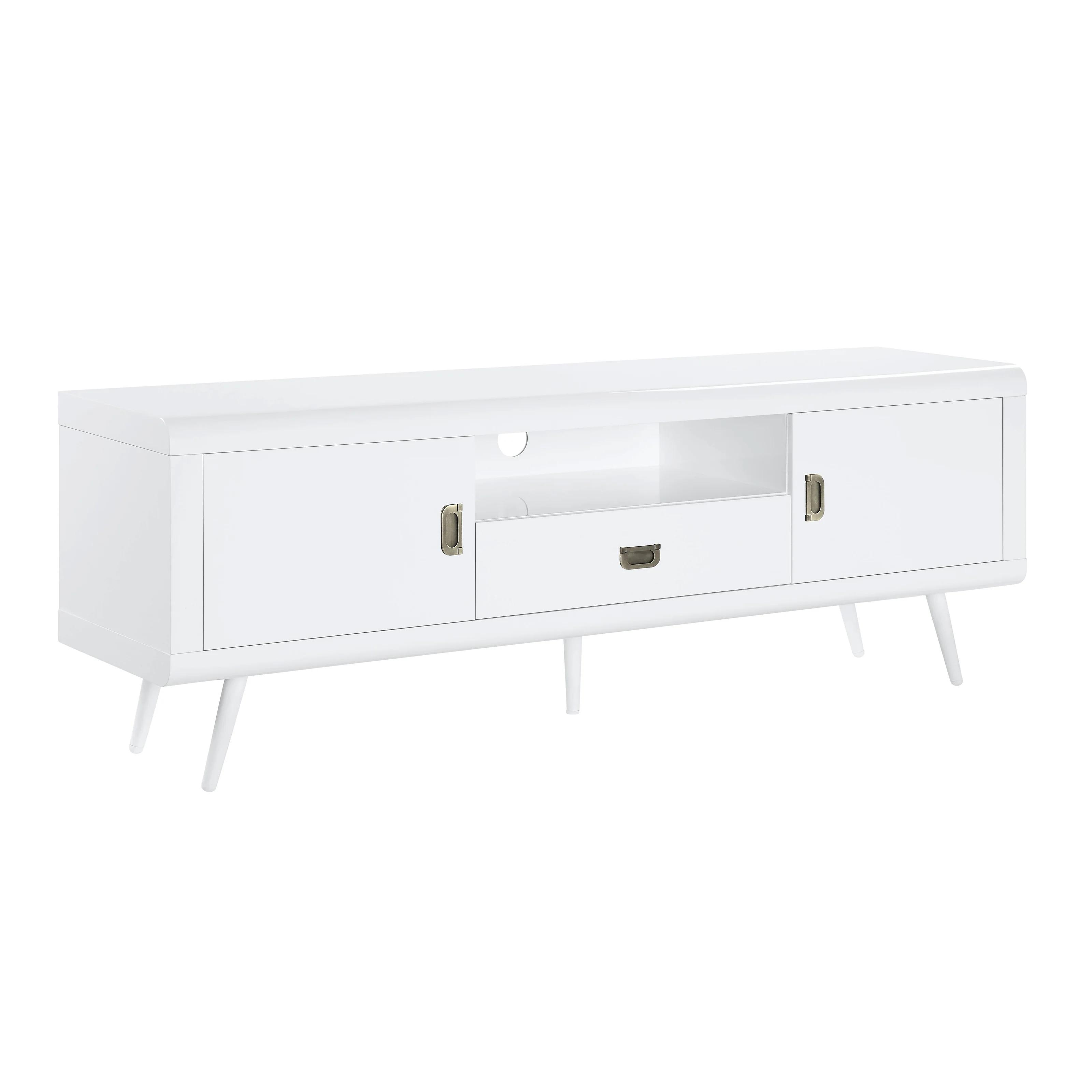 Modern, Simple TV Stand Pagan LV00745 in White 