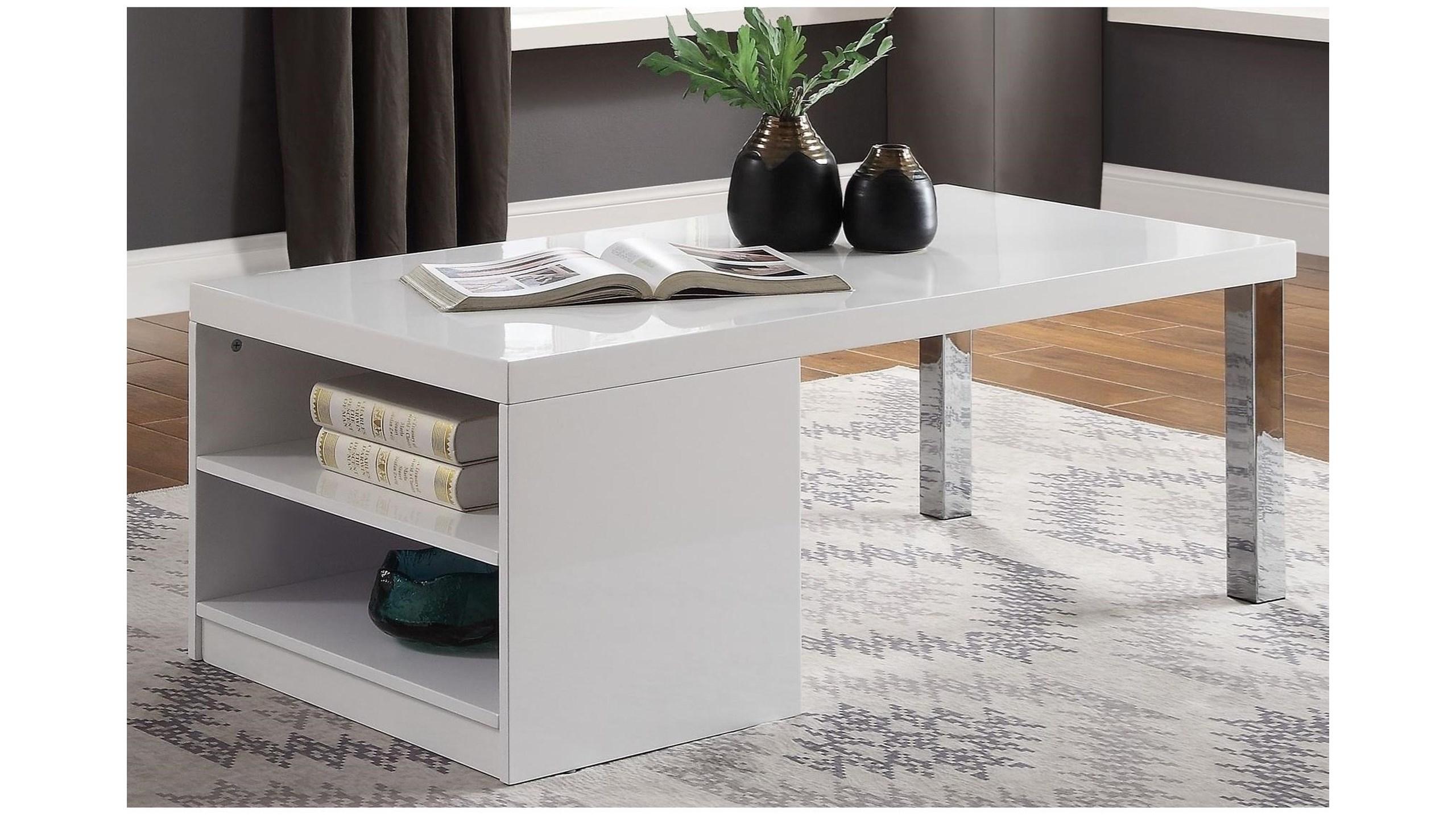 

                    
Acme Furniture Harta Coffee Table and 2 End Tables White  Purchase 
