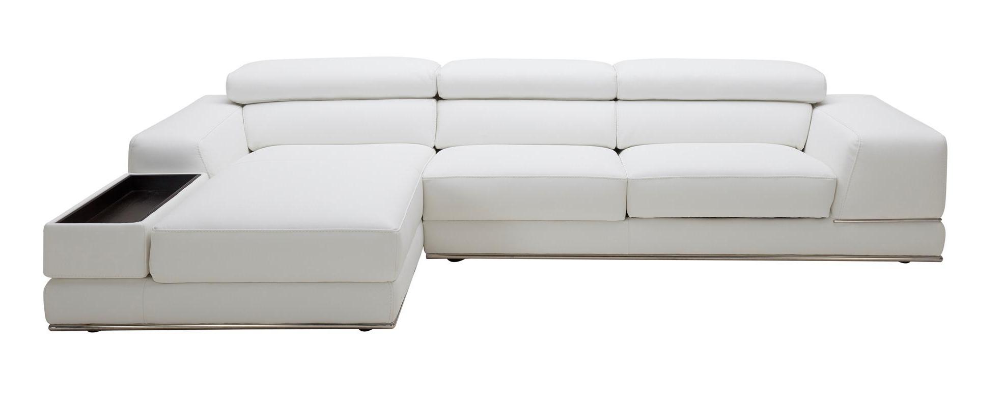 

    
Modern White Leather Sectional Sofa LHC VIG Divani Casa Chrysanthemum Mini
