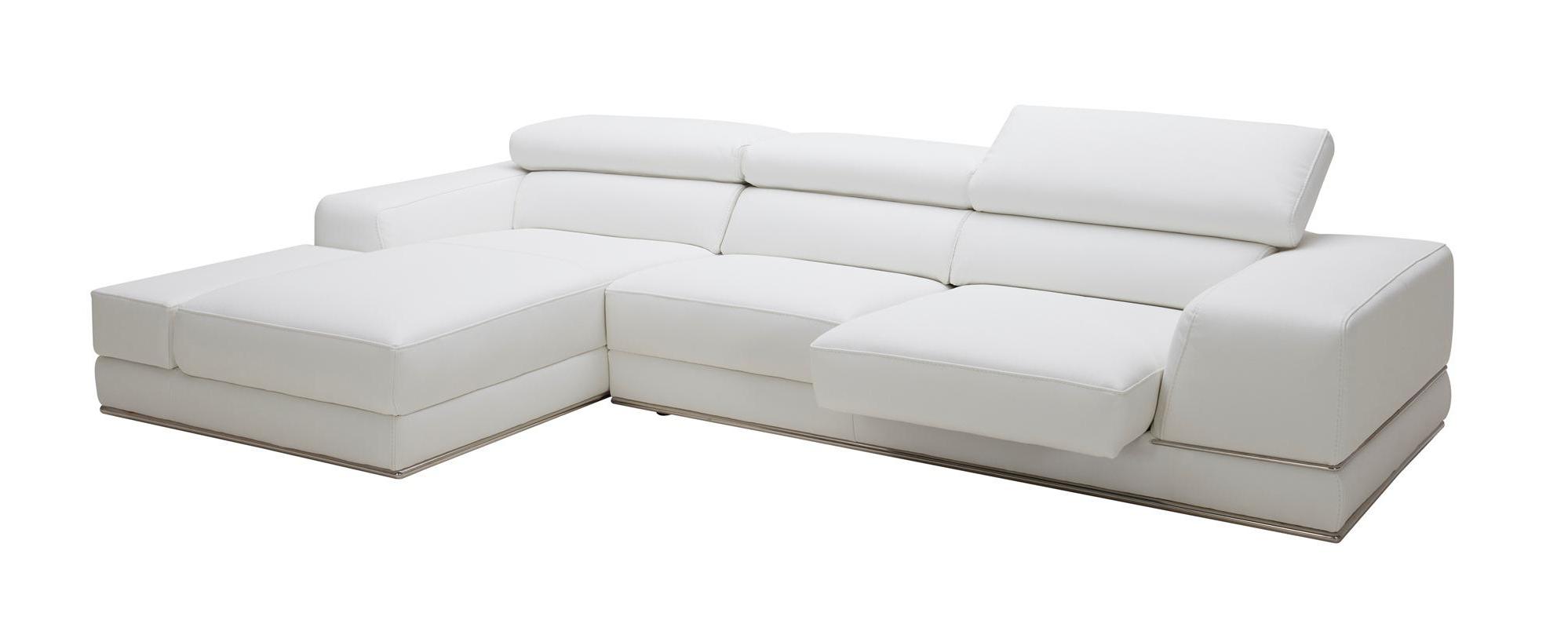 

    
VIG Furniture Divani Casa Chrysanthemum Mini Sectional Sofa White VGKK1576-MINI-WHT-LAF
