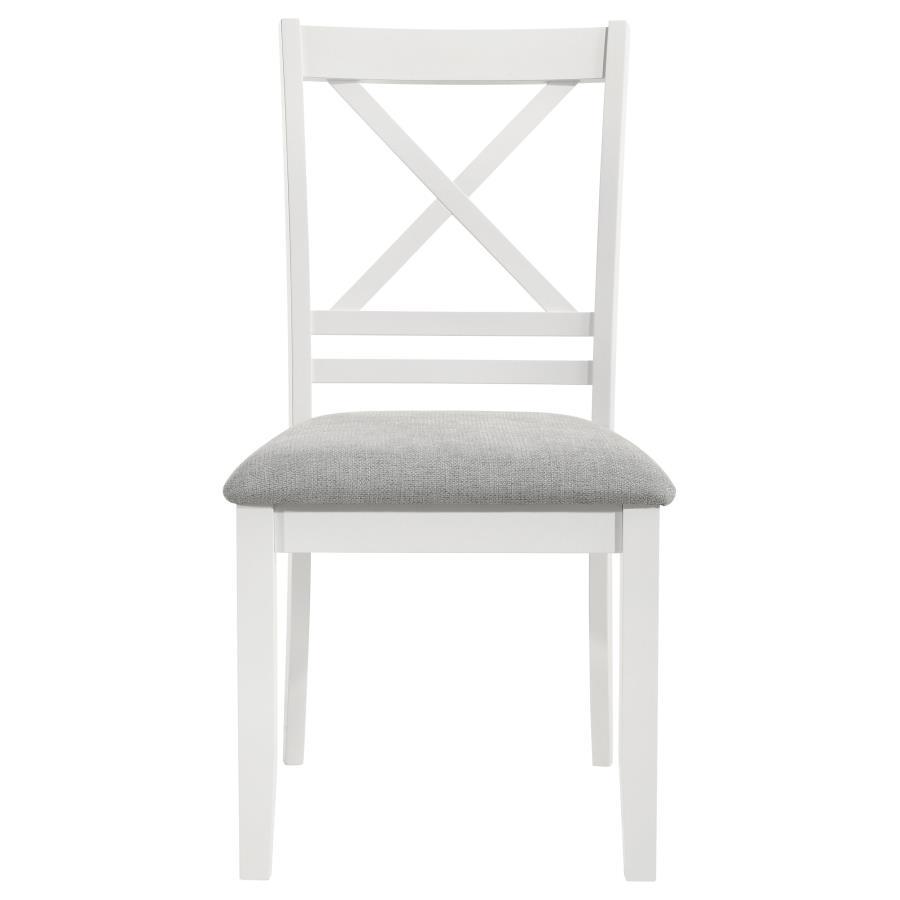 

        
Coaster Hollis Side Chair Set 2PCS 122242-SC-2PCS Side Chair Set Light Grey/White Fabric 62159598489879
