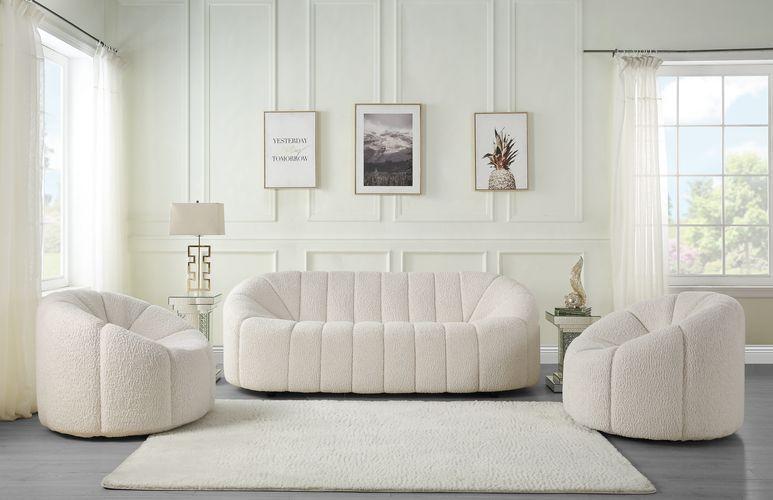 

                    
Buy Modern White Teddy Sherpa Sofa + 2 Chairs by Acme Osmash LV00229-3pcs

