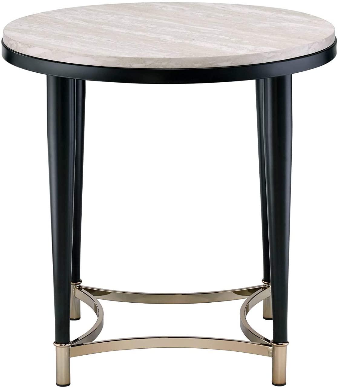 

    
Modern White Washed & Black End Table by Acme Ayser 85382
