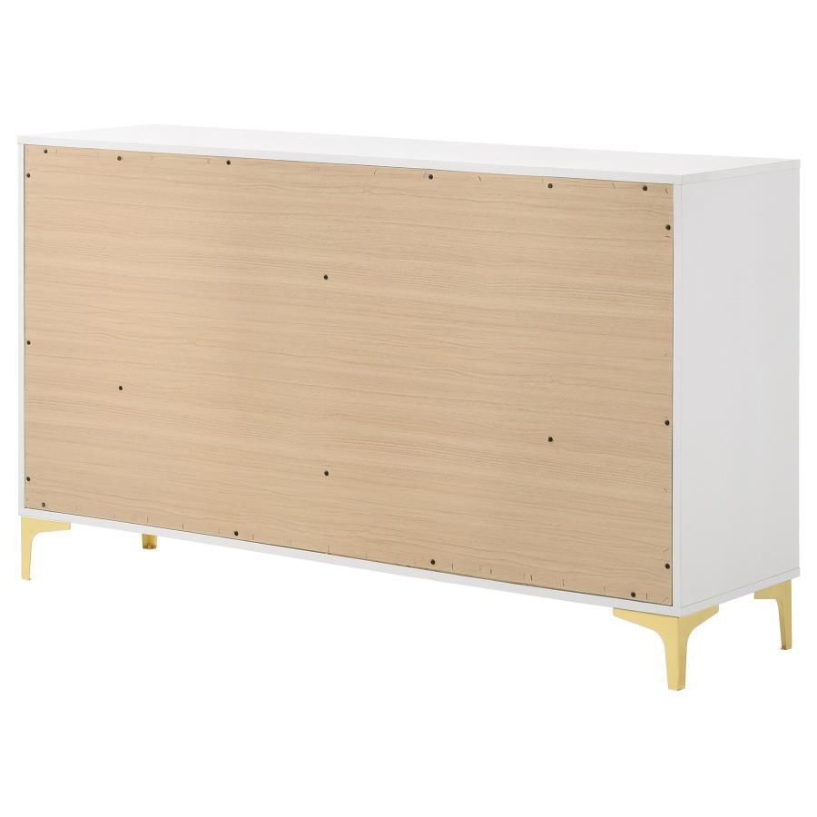 

    
224401KW-5PCS Modern White Wood California King Panel Bedroom Set 5PCS Coaster Kendall 224401KW
