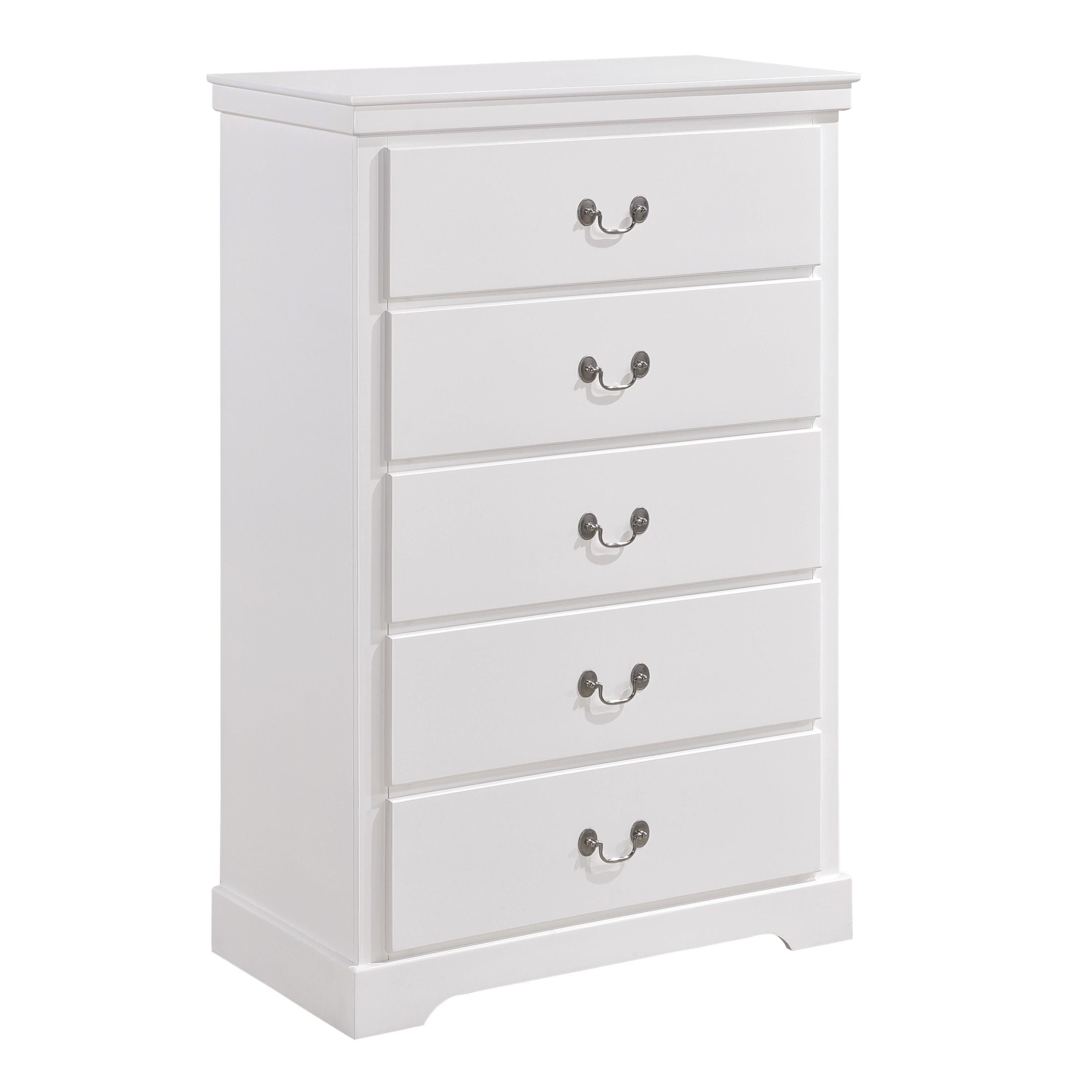 Modern Chest 1519WH-9 Seabright 1519WH-9 in White 