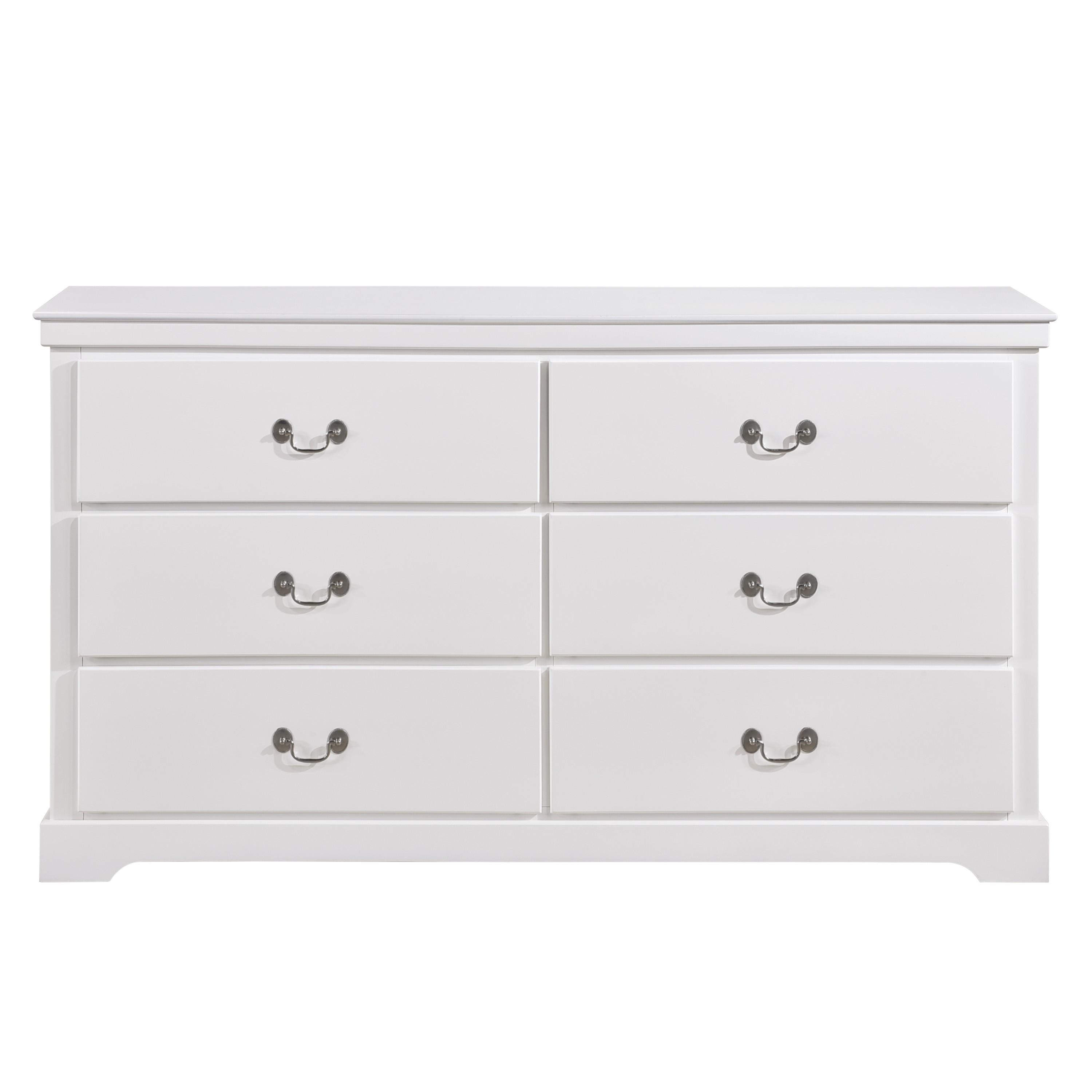 

                    
Homelegance 1519WH-5*6-2PC Seabright Dresser w/Mirror White  Purchase 

