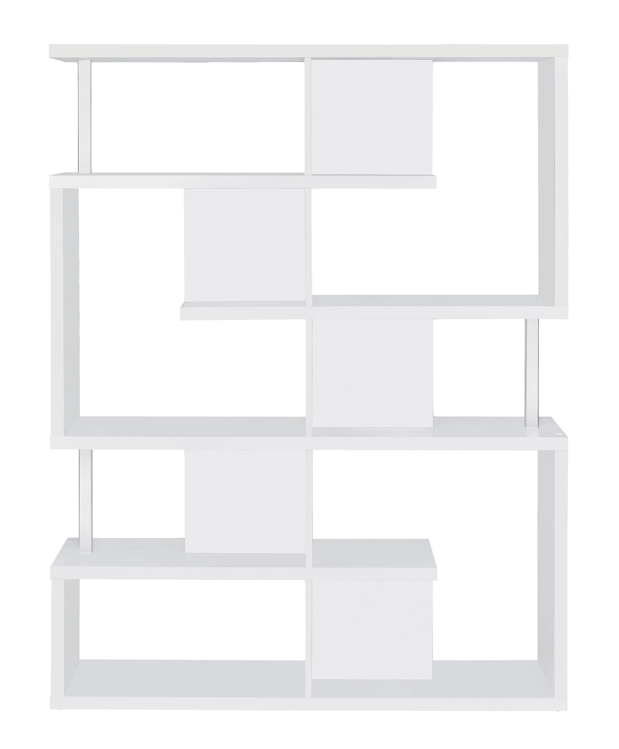 Modern Bookcase 800310 Hoover 800310 in White 