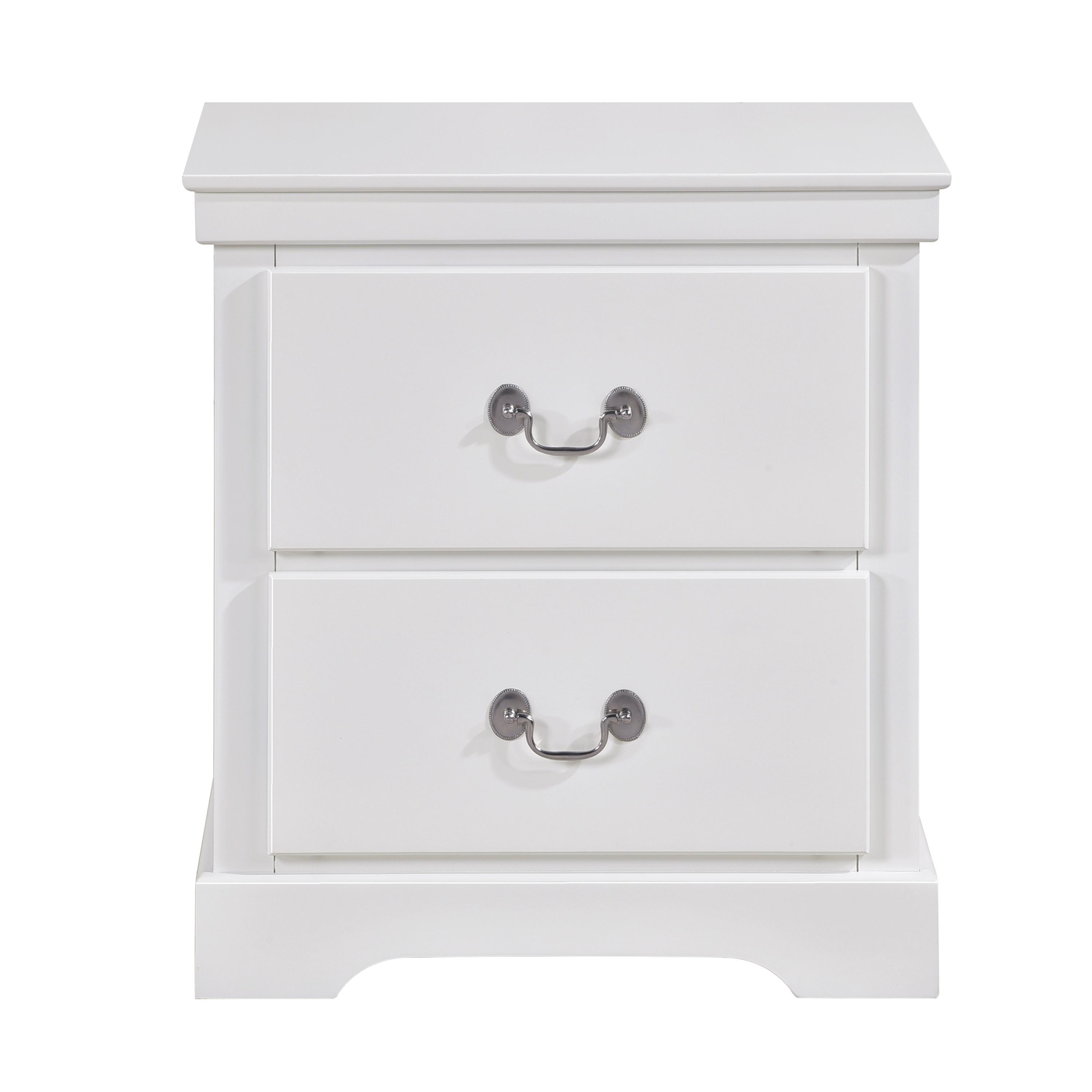 

    
Homelegance 1519WH-4 Seabright Nightstand White 1519WH-4
