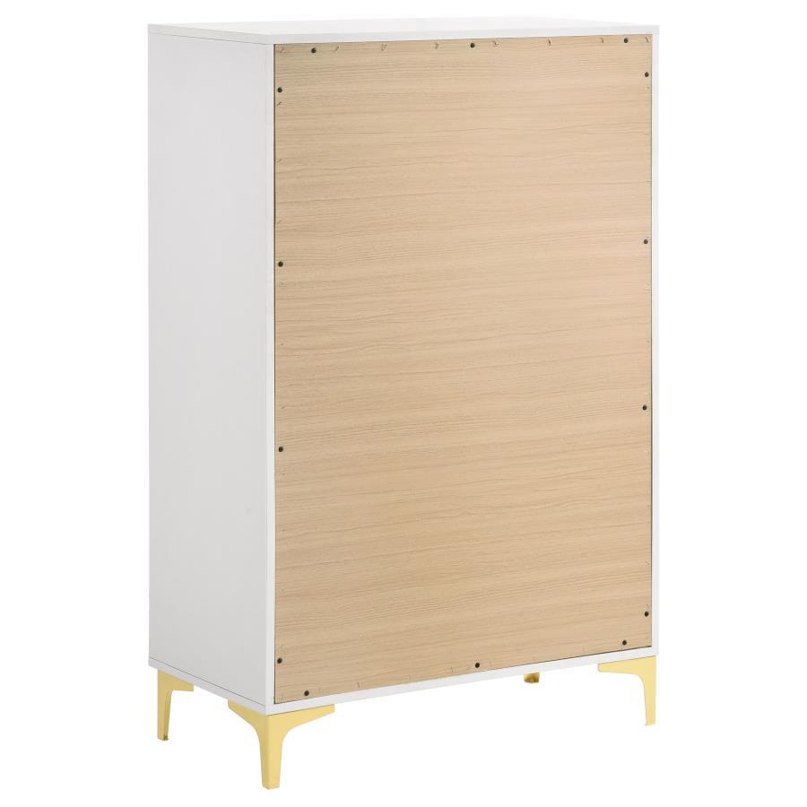 

                    
Buy Modern White Wood Queen Panel Bedroom Set 6PCS Coaster Kendall 224401Q
