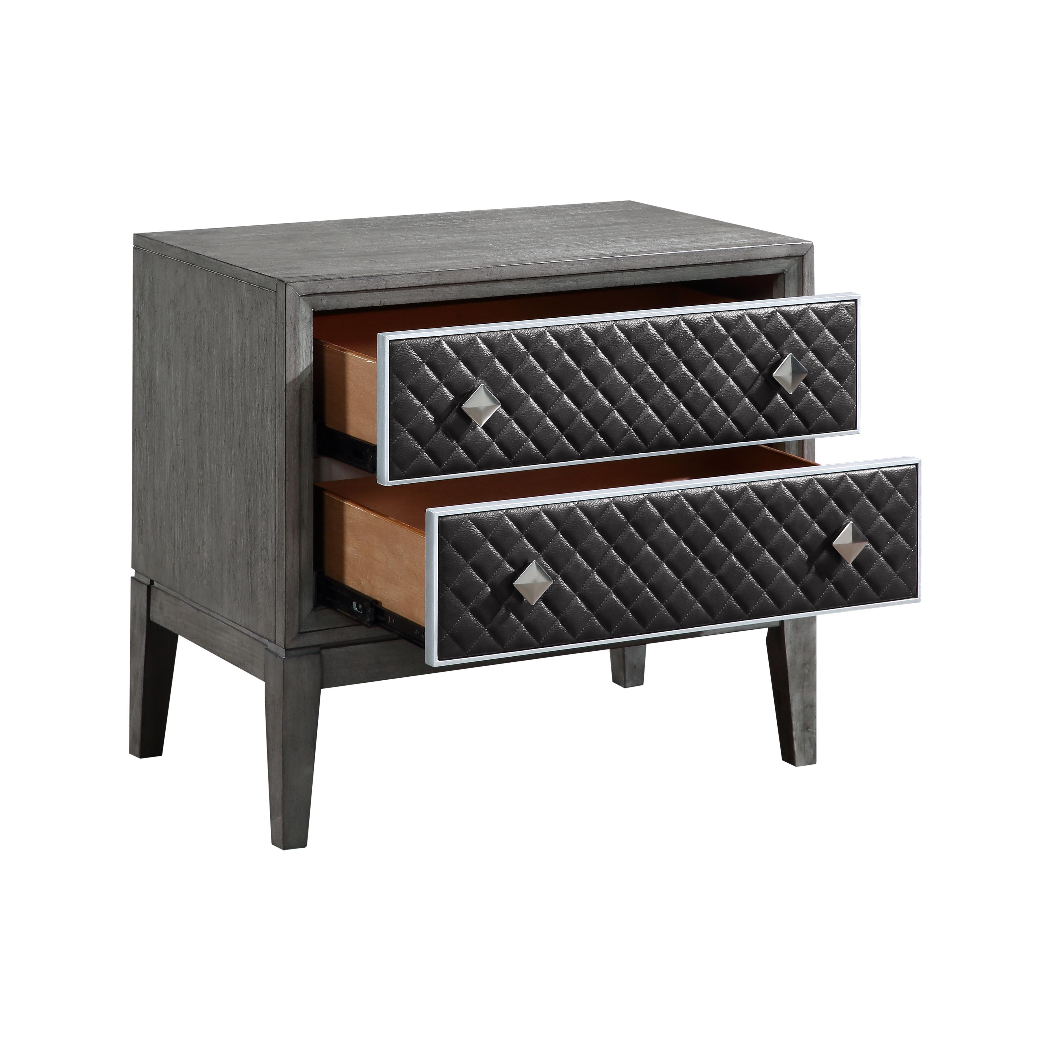 

    
Homelegance 1566GY-4 West End Nightstand Gray 1566GY-4
