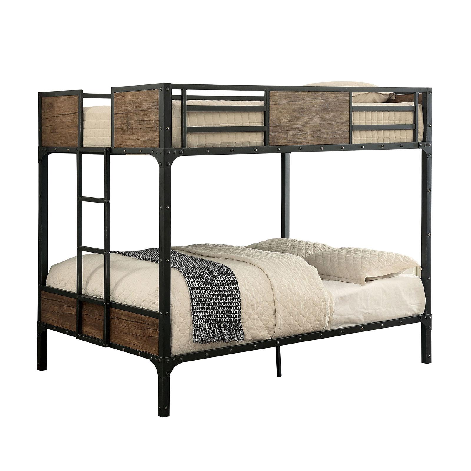 

    
CM-BK029FF Furniture of America Bunk Bed
