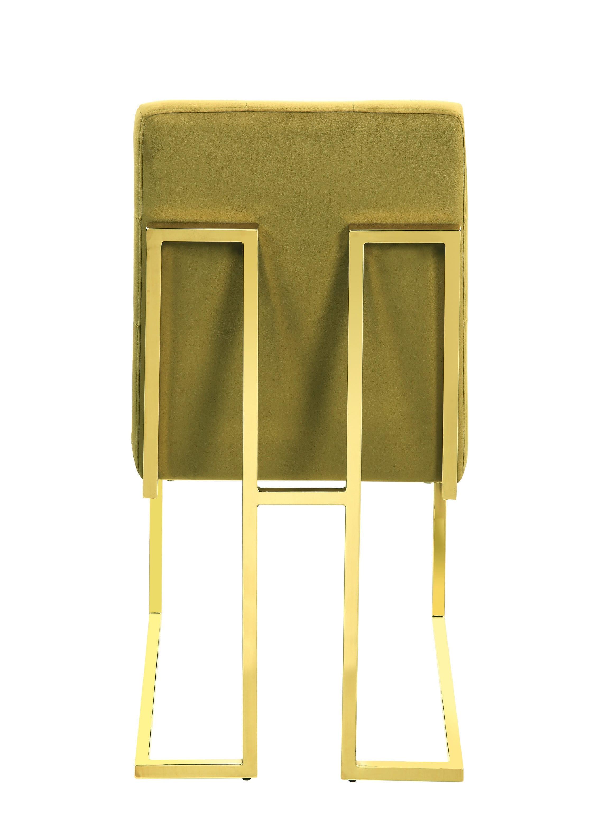 

        
Coaster Evianna Dining Chair Yellow Fabric 021032441388
