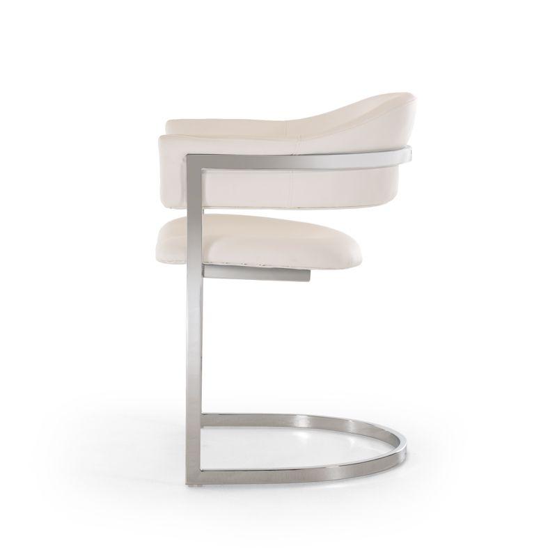 

    
VIG Furniture Modrest Allie Dining Arm Chair White VGVCB859A-WHT
