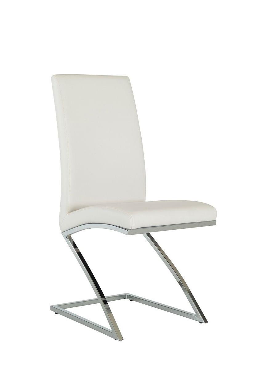 

                    
VIG Furniture Angora Dining Chair Set White Leatherette Purchase 
