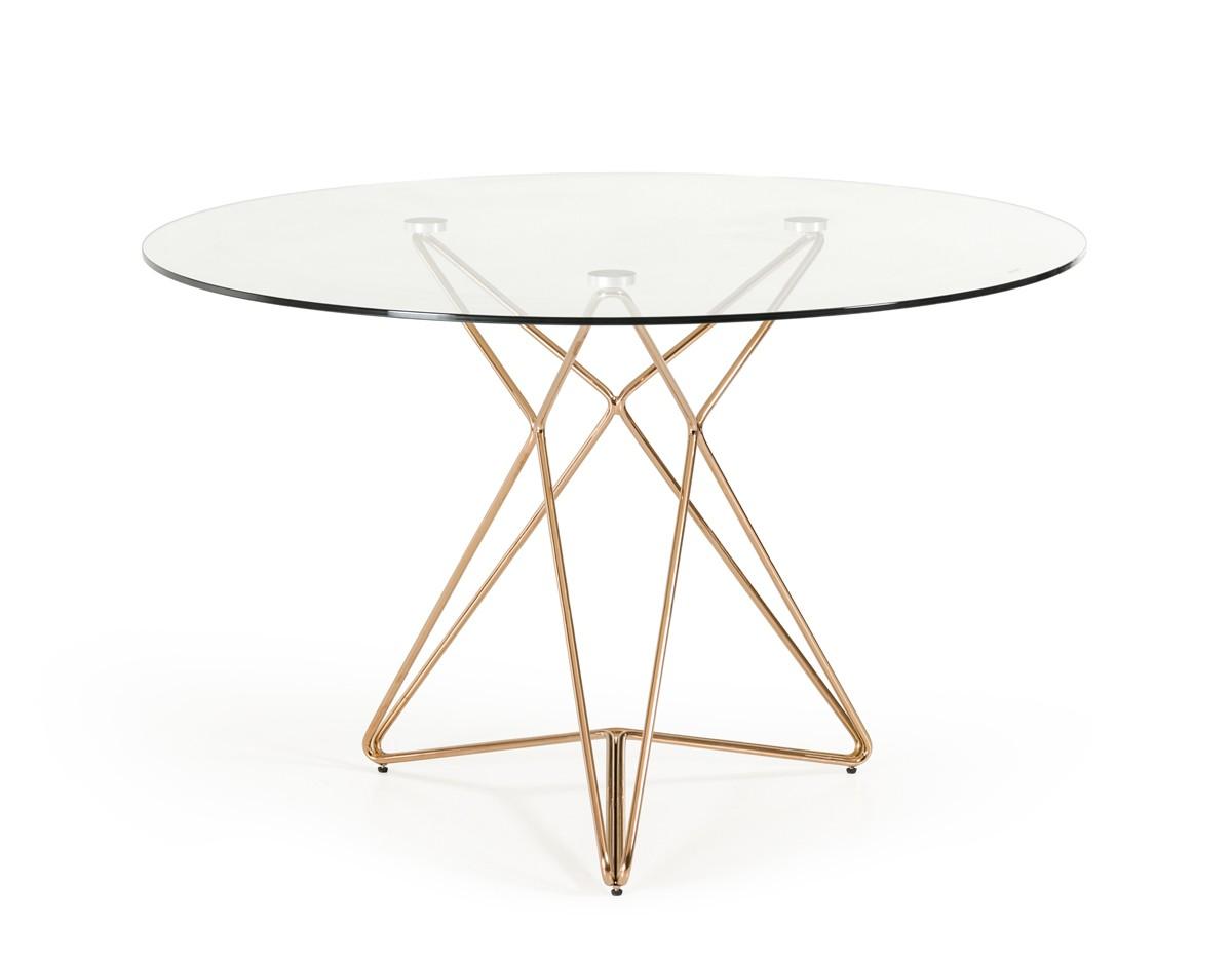 

    
Tempered Glass Round Dining Table Steel Base VIG Modrest Ashland Modern
