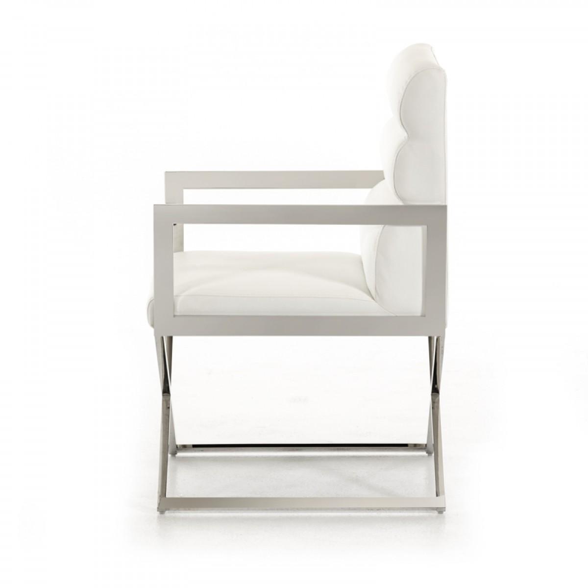 

        
VIG Furniture Modrest Capra Dining Chair Set White Eco Leather 00840729129398
