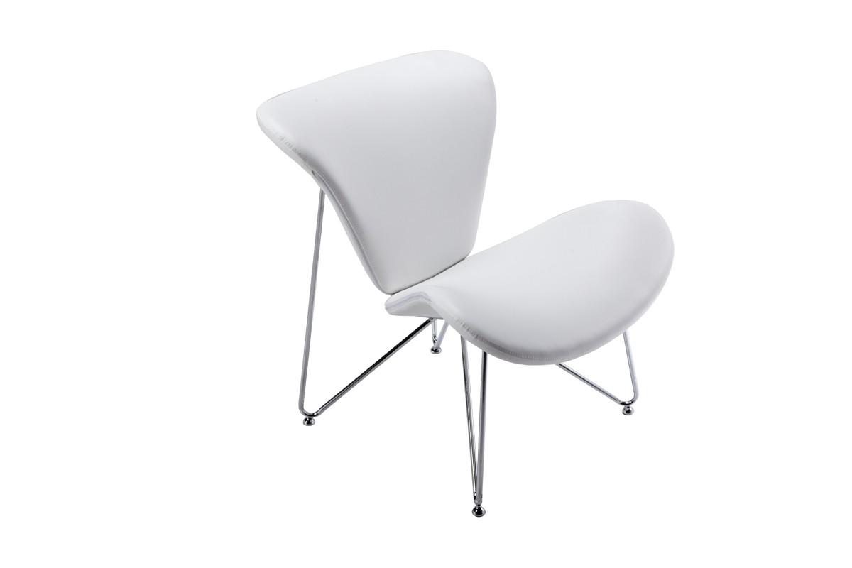 

    
White Leatherette Accent Chair Set 2Pcs VIG Modrest Decatur Contemporary
