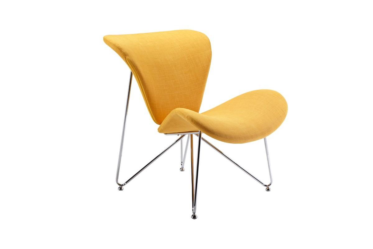 

    
Yellow Fabric Accent Chair Set 2Pcs VIG Modrest Decatur Contemporary
