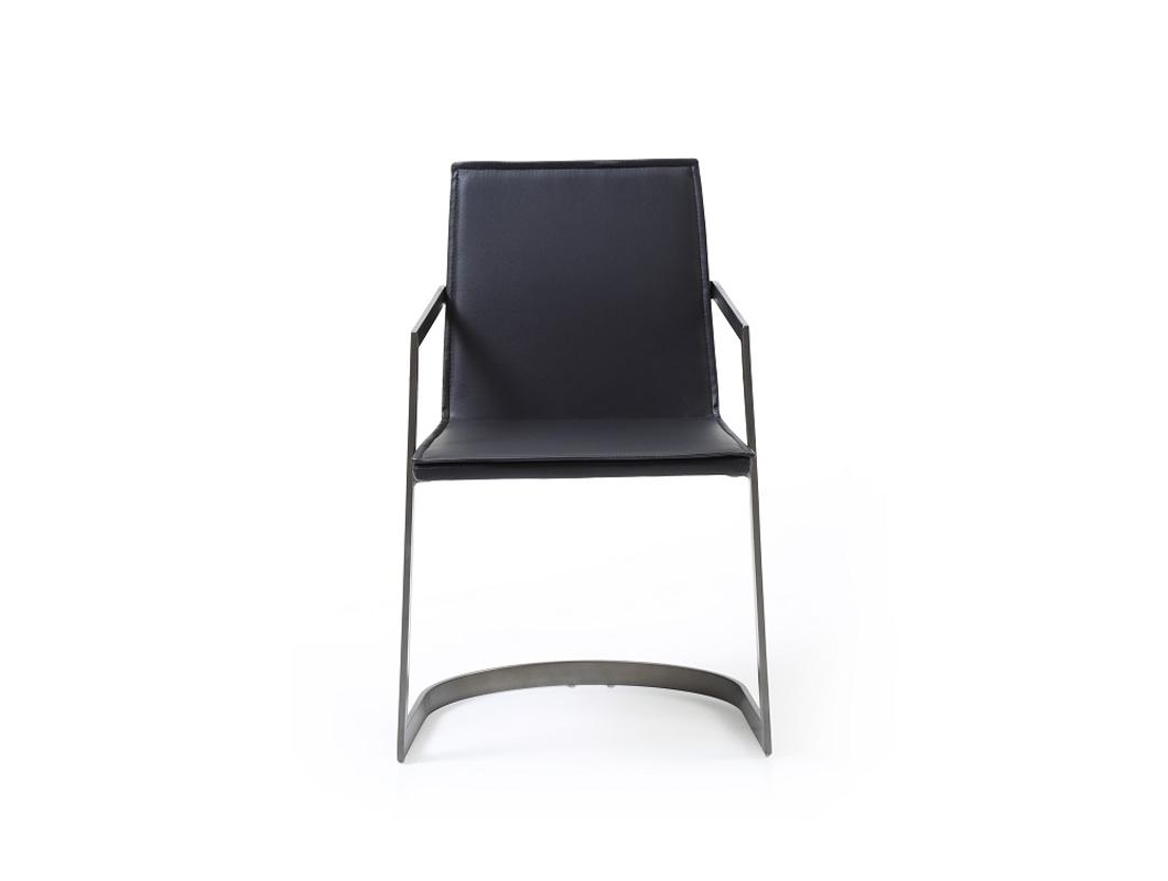 

        
VIG Furniture Modrest Jago Dining Chair Set Black Leatherette 00840729141642
