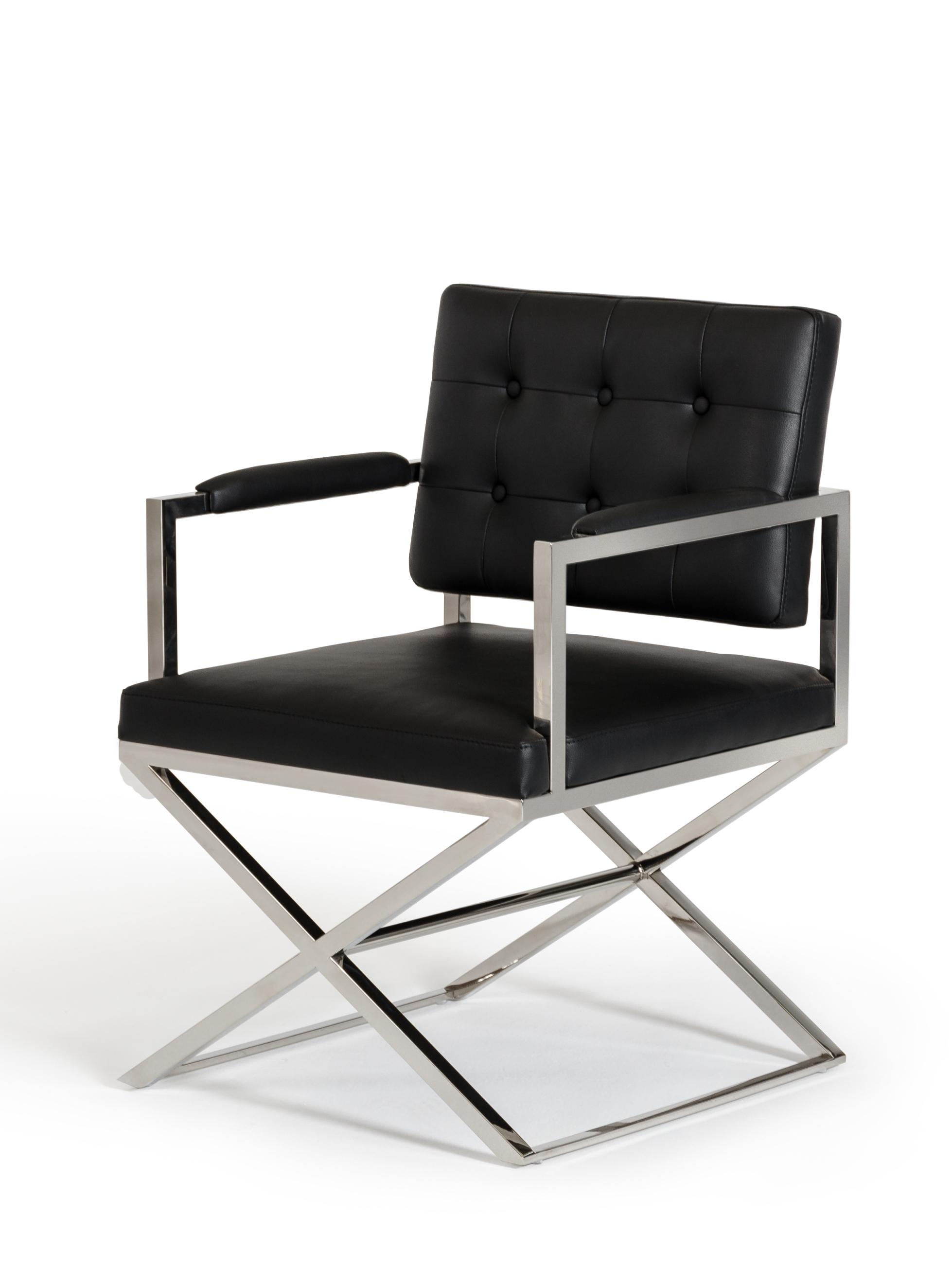 

    
Modern Black Leatherette Dining Chair Set 2Pcs Modrest Spielberg VIG
