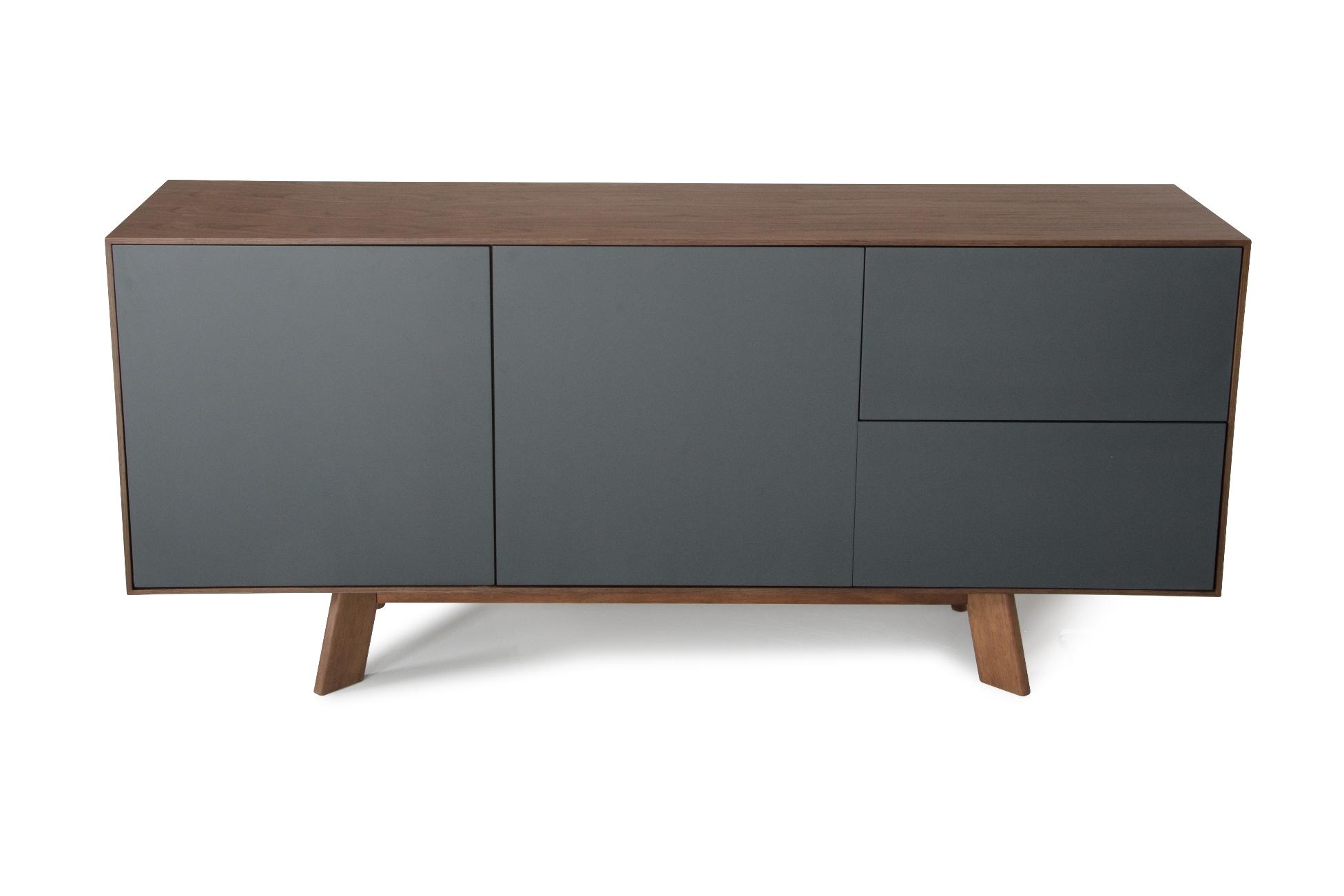 

    
VIG Furniture Modrest Weylyn Charcoal Grey & Walnut Buffet Modern Contemporary
