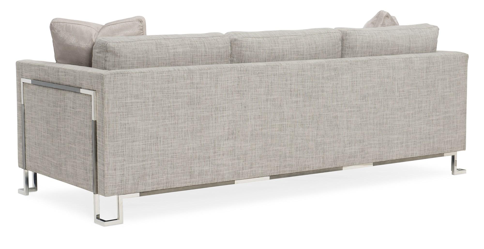 

        
Caracole OPEN FRAMEWORK Sofa and Chair Light Gray/Brown Fabric 662896021790
