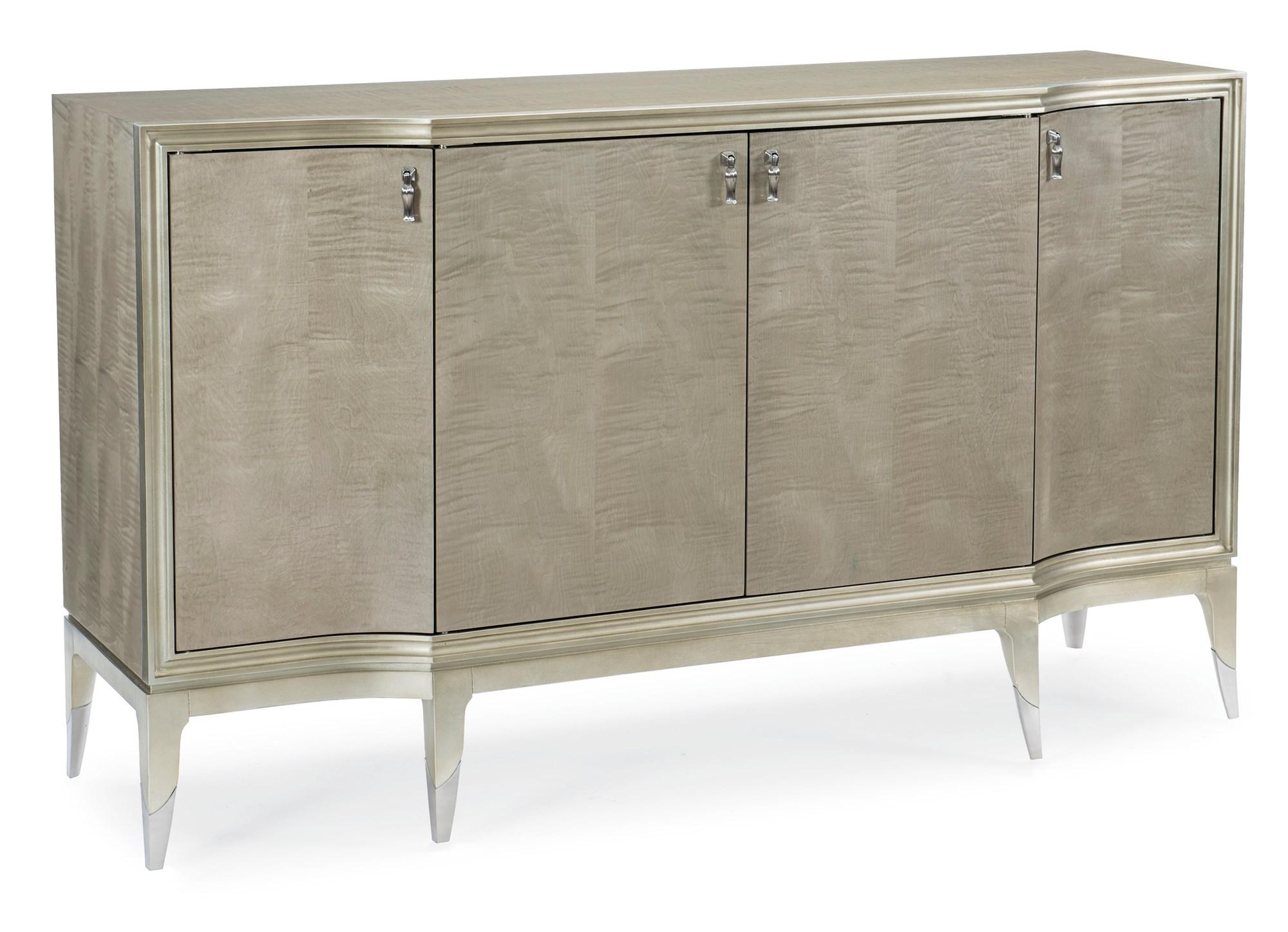 

    
Moonlit Sand & Soft Silver Leaf Classic Buffet MAY I SERVE YOU by Caracole
