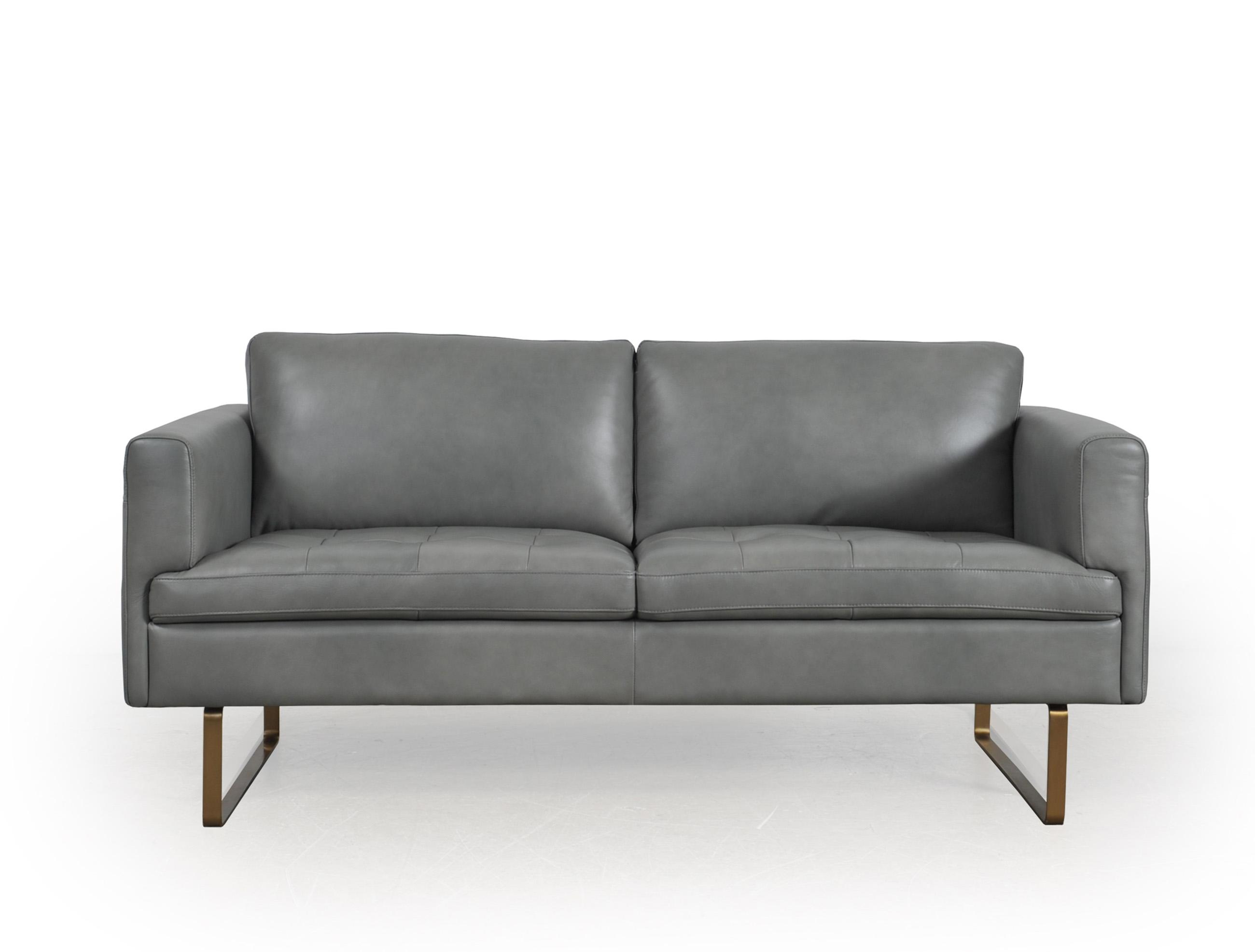 

    
36503BS1173-Set-3 Gray Top Grain Leather Sofa Set 3Pcs 365 Frensen Moroni Modern Contemporary
