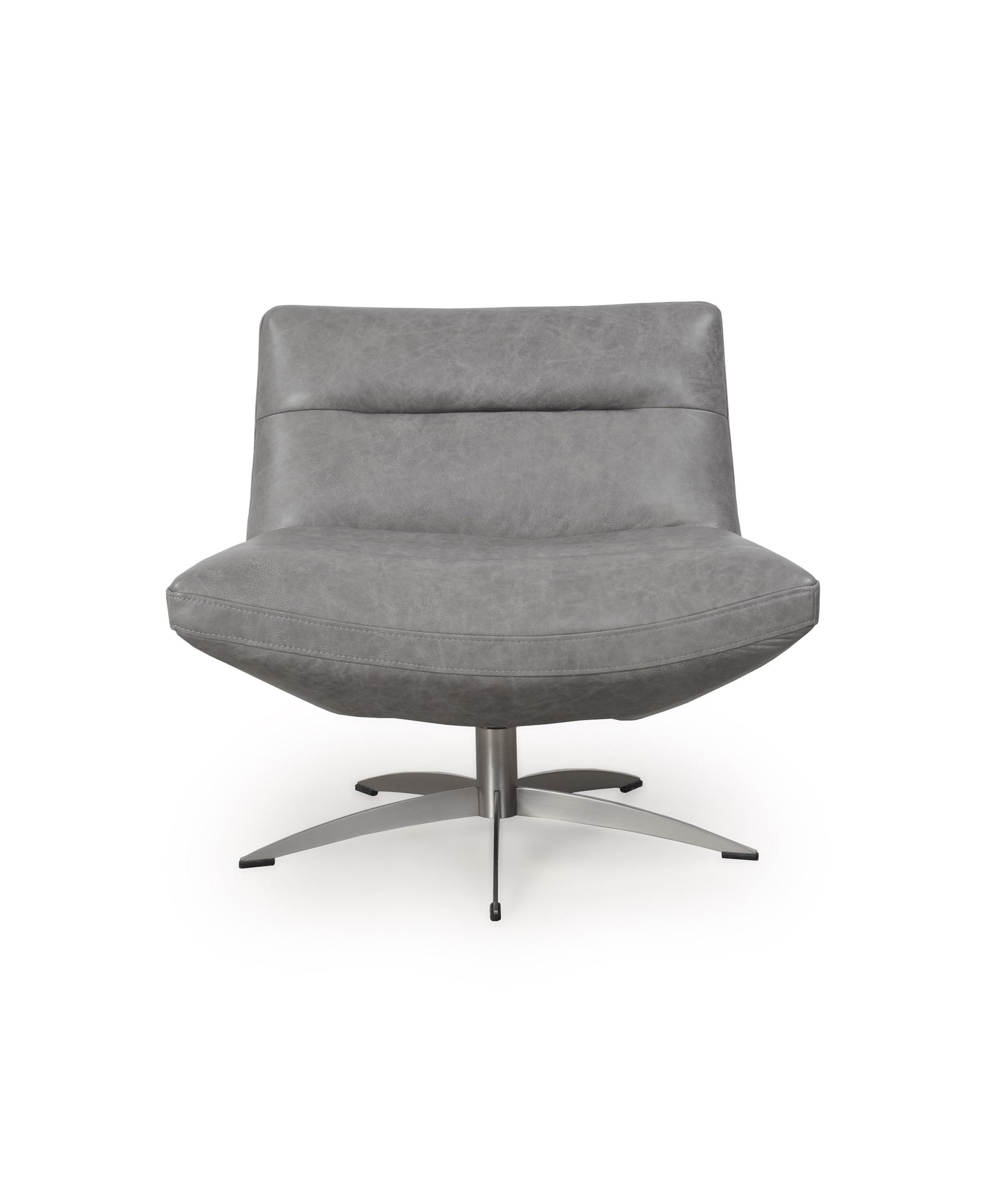 

                    
Moroni Alfio 580 Swivel Chair Gray Top grain leather Purchase 
