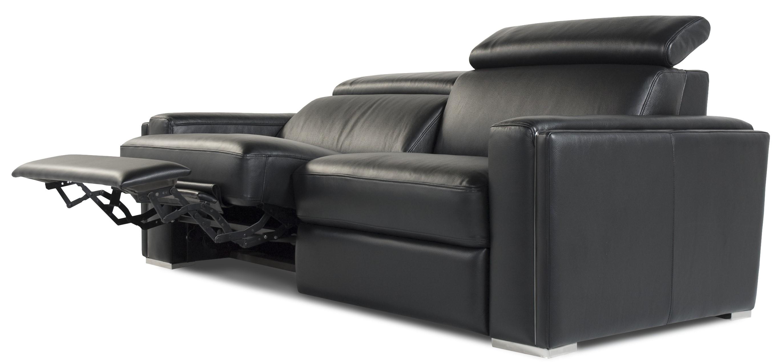 

    
Black Top Grain Leather Motorized Sofa Set 3Pcs Ellie 531 Moroni Contemporary
