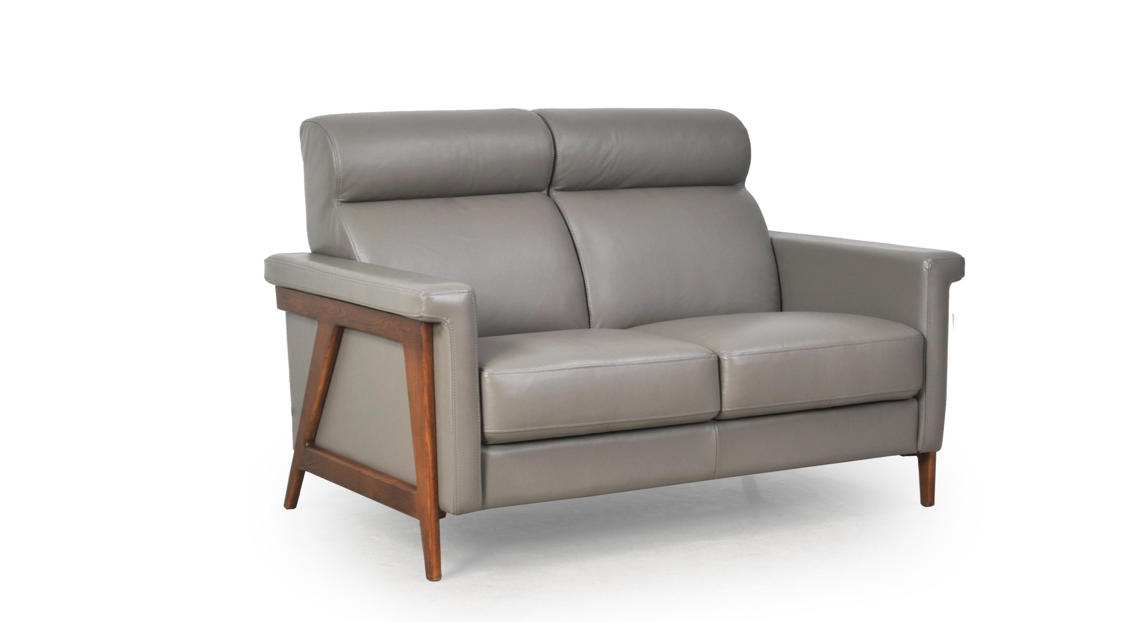 

    
579 Harvard-Set-2 Storm Top Grain Leather Mid Century Sofa Set 2Pcs Harvard 579 Moroni Modern
