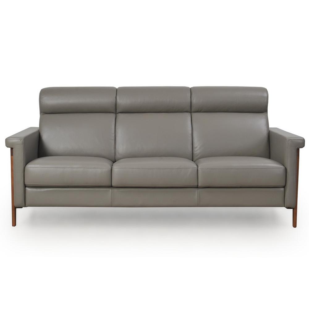 

    
Storm Top Grain Leather Mid Century Sofa Harvard 579 Moroni Contemporary
