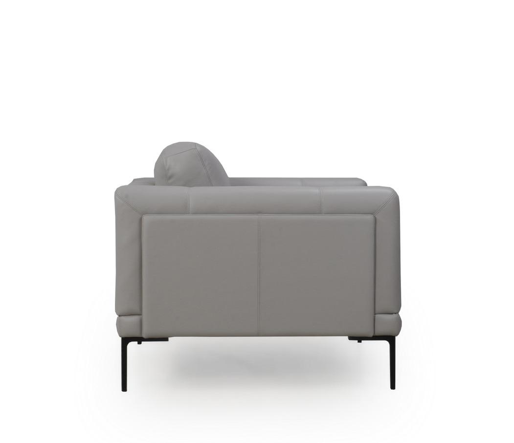 

    
 Order  Light Grey Top Grain Leather Sofa Set 2Pc Kerman 578 Moroni Contemporary Modern
