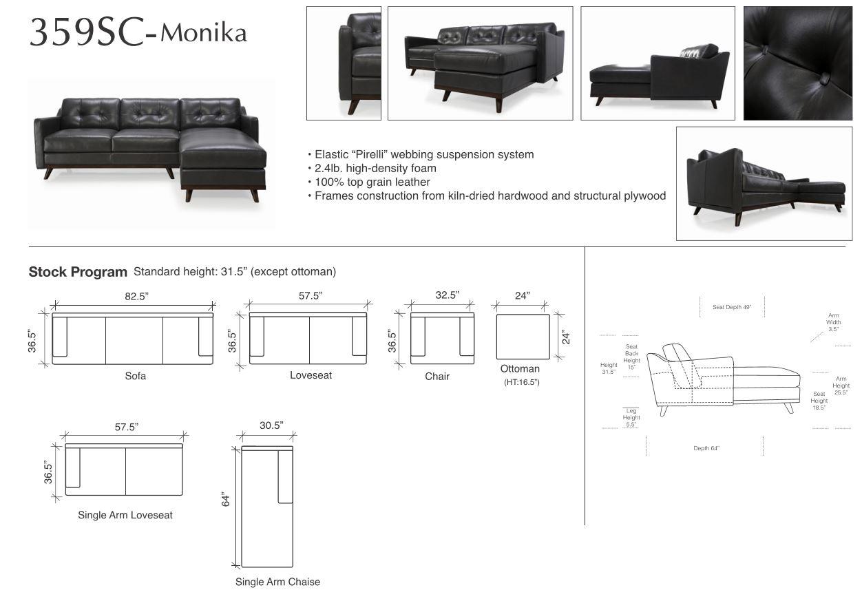 

    
Monika 359 Sectional Sofa
