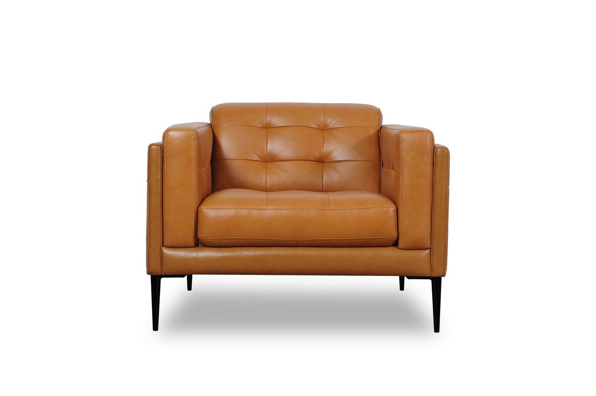 

    
 Order  Tan Top Grain Leather Sofa Set 3Pcs Murray 440 Moroni Contemporary
