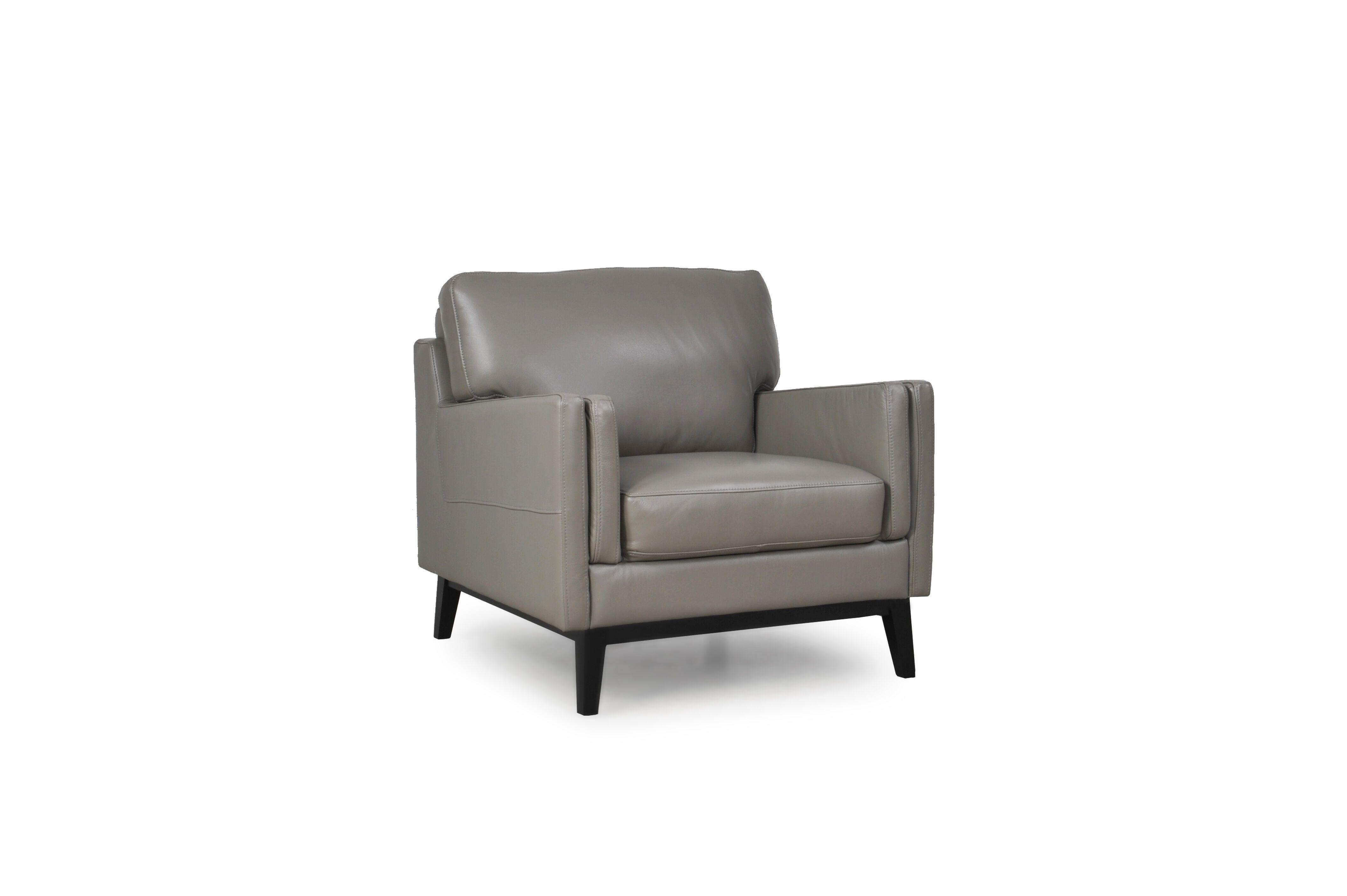 

    
Moroni Osman 352 Dark Grey Top Grain Leather Upholstery Mid-Century Chair
