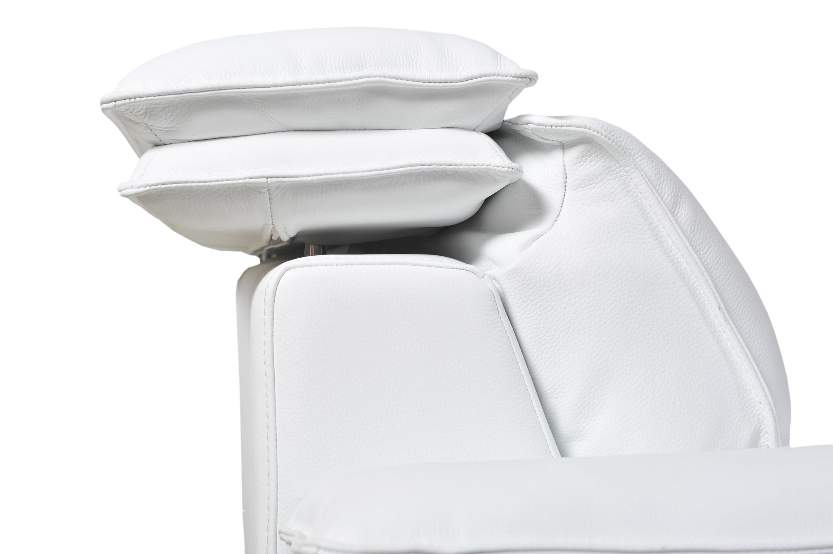 

    
 Shop  White Top Grain Leather Motorized Sofa Set 2 Pcs Yorbita 568 Moroni Contemporary
