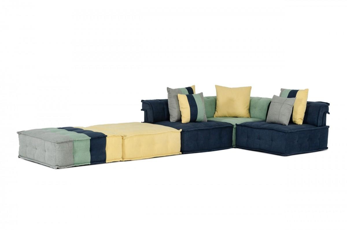 

    
 Order  Multicolor Fabric Modular Sectional Sofa VIG Divani Casa Dubai Second Modern
