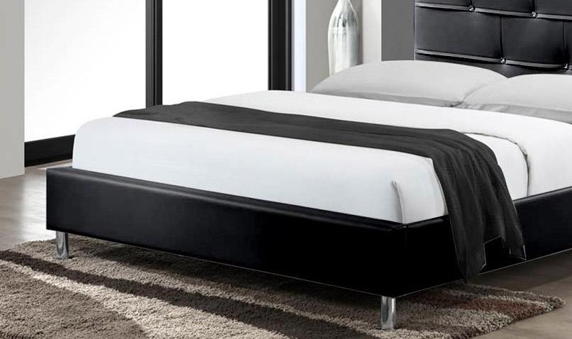 

    
MYCO Furniture Charlie Platform Bed Black 2952Q-BK
