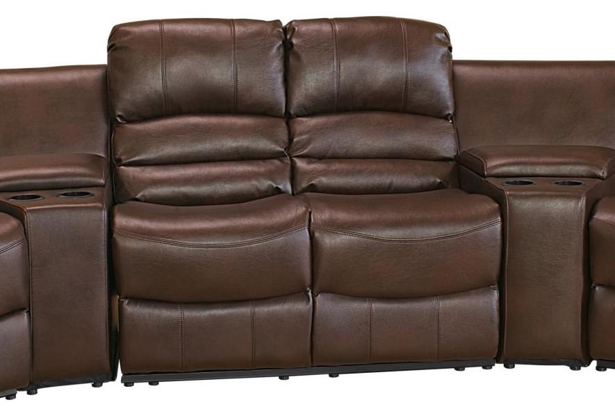 

    
MYCO Furniture Abbie Sectional Sofa Brown 1020-BR
