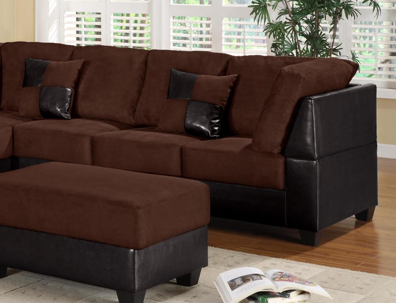 

    
MYCO Furniture Aniela Sectional Sofa Chocolate 5780CH

