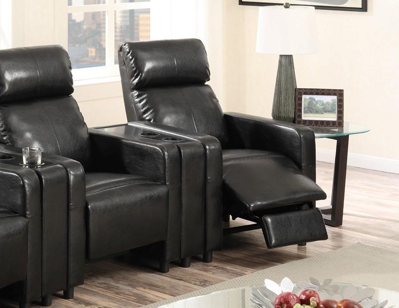 

    
MYCO Furniture Arcadia Reclining Black 2151-3PC-BK
