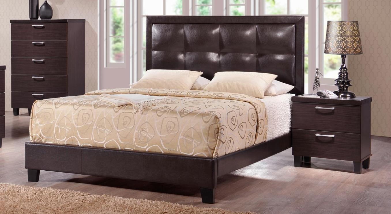 MYCO Furniture Bravia Panel Bed