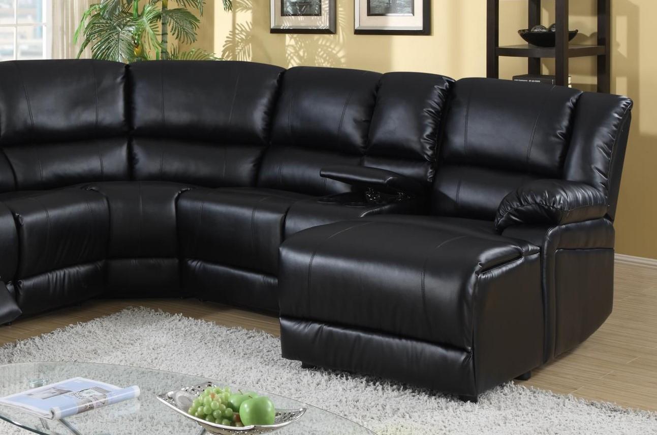 

    
MYCO Furniture Cadence Sectional Sofa Black 1095-BK
