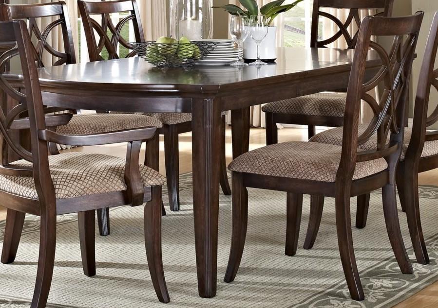 

    
MYCO Furniture Carly Dining Table Set Beige/Brown/Dark Brown CA359-DT-Set-5

