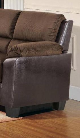 

                    
MYCO Furniture Carrie Sofa Loveseat Dark Brown Bonded Leather Purchase 
