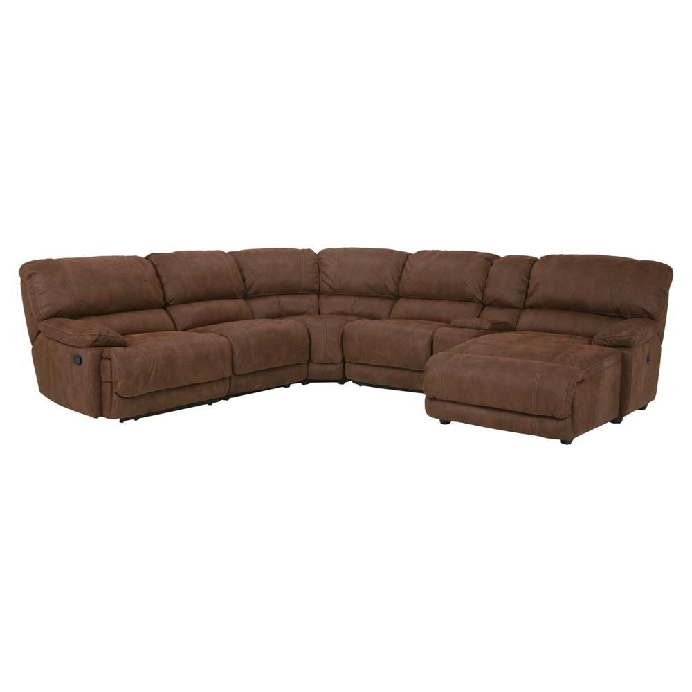 

    
MYCO Furniture Concord Modern Brown Microfiber Fabric Power Sectional - Left Facing Chaise
