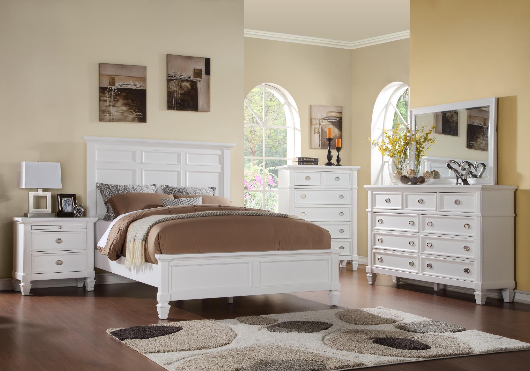 

    
MYCO Furniture DL110Q Dolce White Finish Solid Hardwoods Queen Bed Set 3Pcs Classic
