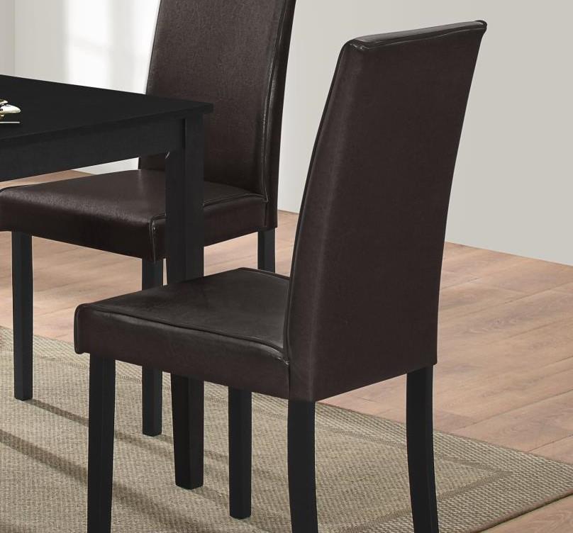 

                    
MYCO Furniture Drake Dining Sets Black/Brown Polyurethane Purchase 
